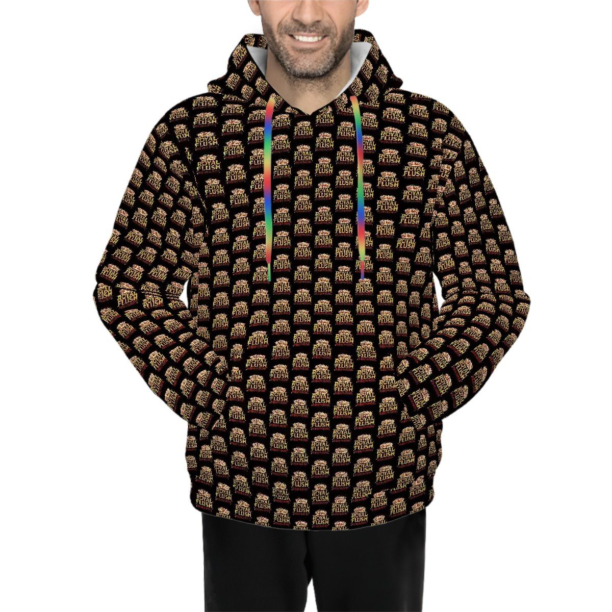 Hoodie for Men Pocket Sweatshirt Customized Services